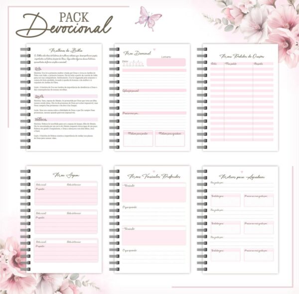 Pack Devocional Feminino- Arquivo Digital