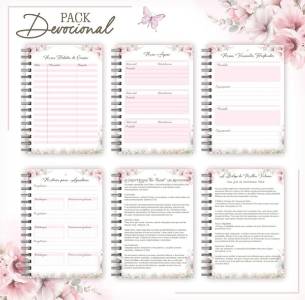 Pack Devocional Feminino- Arquivo Digital