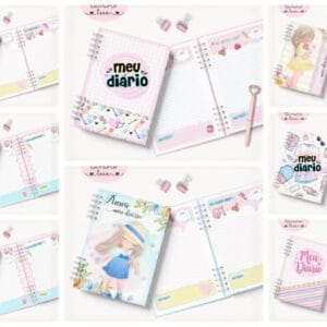 PACK DIÁRIO TEEN MENINA