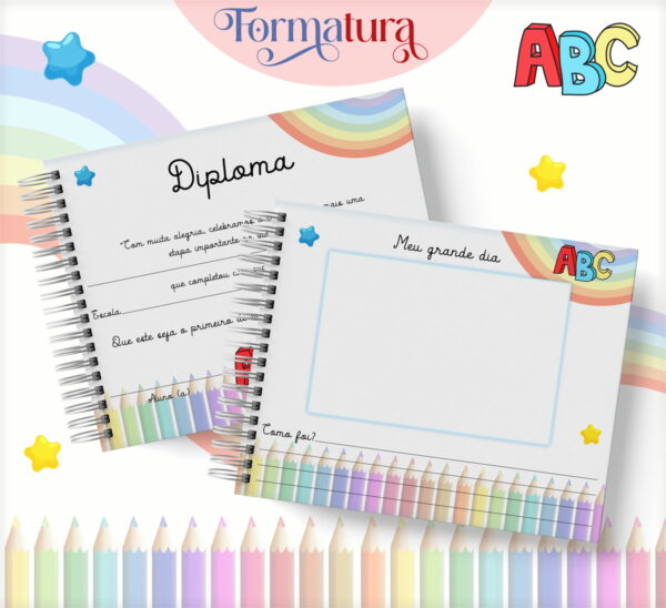 Pack Encadernação Abc -arquivo Digital