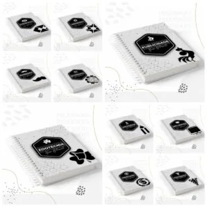 Pack Encadernação Profissões Masculinas 7 Pack Encadernação Profissões Masculinas