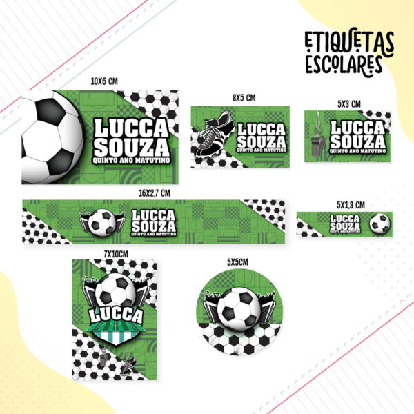 Pack Escolar Etiquetas