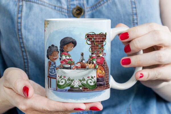 Pack Estampa Arte Caneca Natal 2