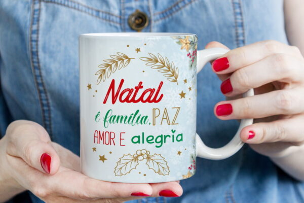 Pack Estampa Arte Caneca Natal 3