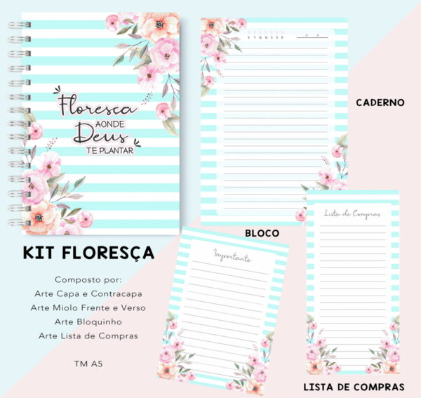 Pack Kit Floresça