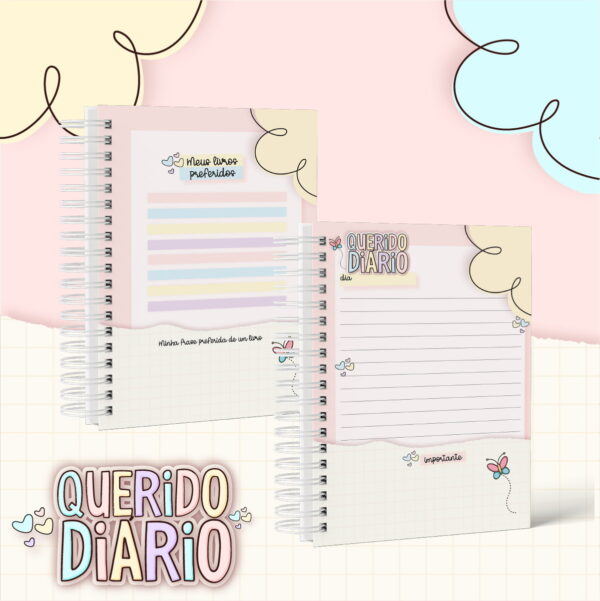 Pack Meu Querido Diário Menininhas