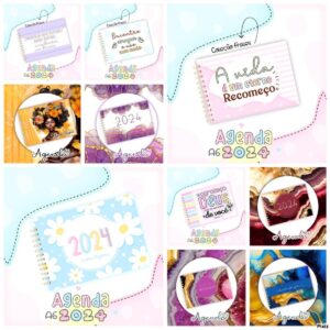 Pack Mini Agenda A6 2024