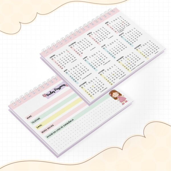 Pack Mini Planner Escolar 2022