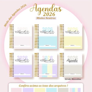 Pack Miolos Neutros 2026 - Arquivo Digital