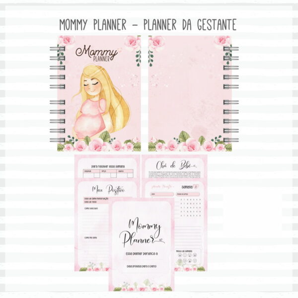 Pack Mommy Planner (Planner da Gestante)
