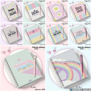 Pack Planner 2023 Candy - Arquivo Digital