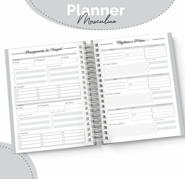 Pack Planners Masculino