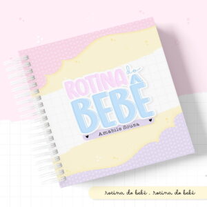 Pack Rotina Do Bebê Menina E Menino - Arquivo Digital