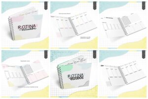 Pack Rotinas de Estudos Menina e Menino