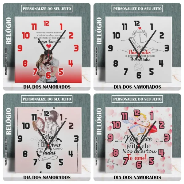 Pacote Dia dos Namorados para Sublimação em Corel Draw