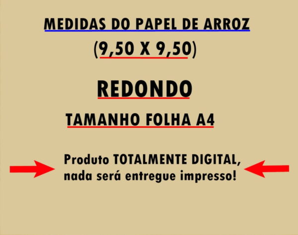 Papel De Arroz Bentô Flork Pais