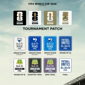 Patch Copa do Mundo 2026 Vetor CDR AI PDF Arquivo Digital