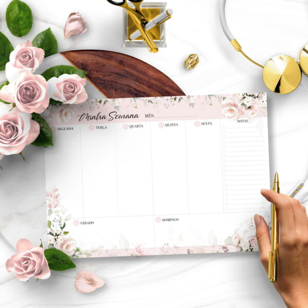 Planejador Rosa