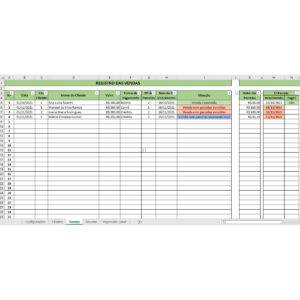 Planilha Controle De Vendas E Recebimentos Parcelados