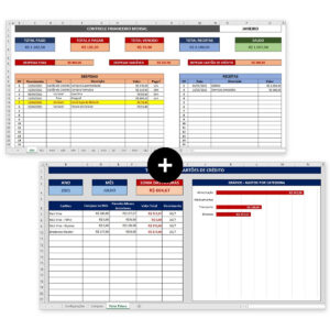 Planilha Controle Financeiro Pessoal + Cartão De Crédito
