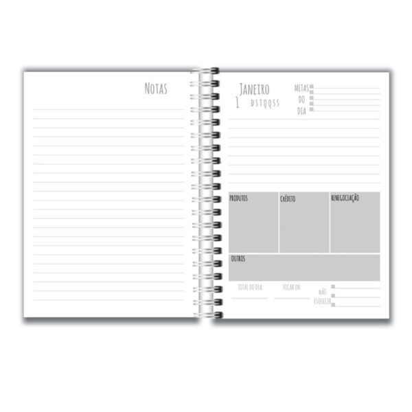 Planner Bancário Masculino