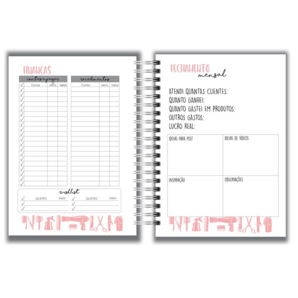 Planner Cabeleireira
