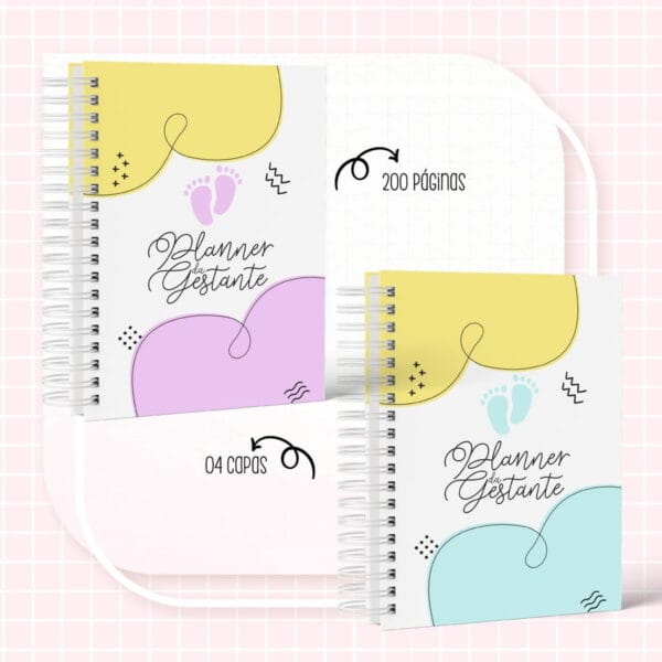 Planner da Gestante Colorido