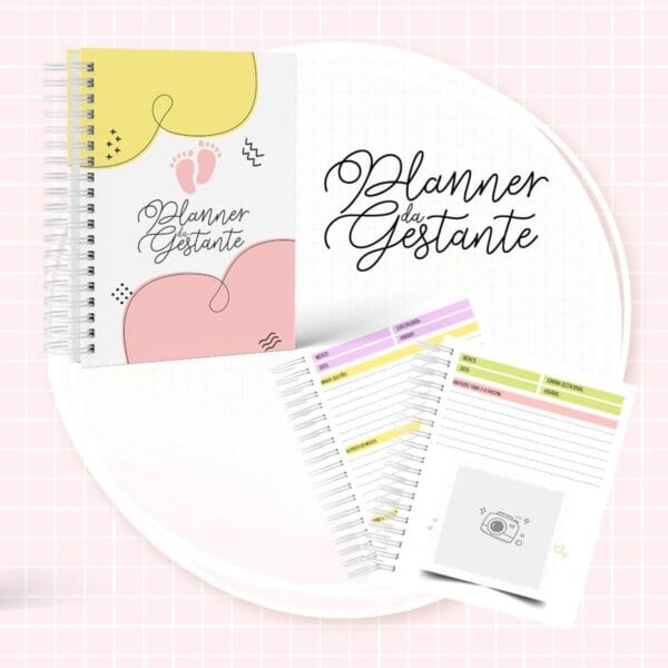 Planner da Gestante Colorido