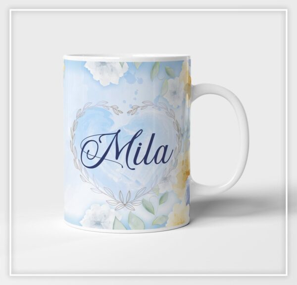 Planner Devocional Azul + Arte para Caneca