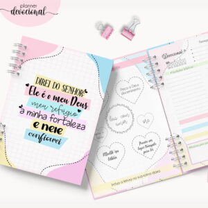 Planner Devocional "Ele é meu Deus"