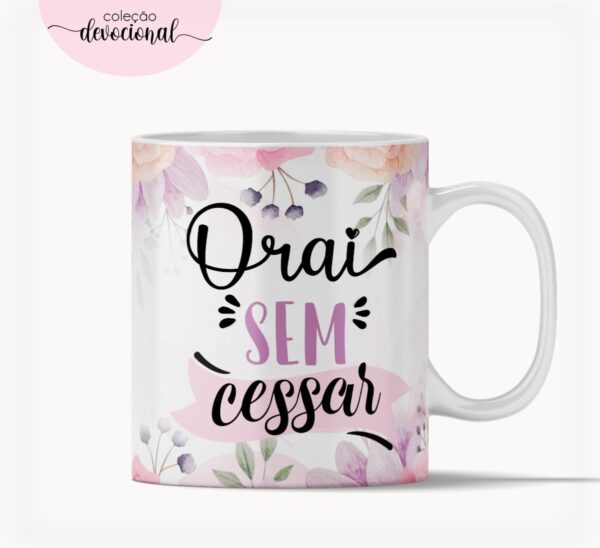 Planner Devocional "Orai sem cessar"