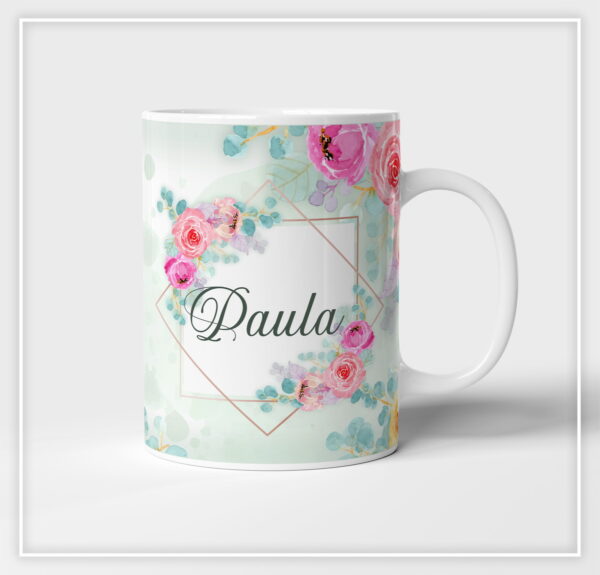 Planner Devocional Rosa + Arte para Caneca