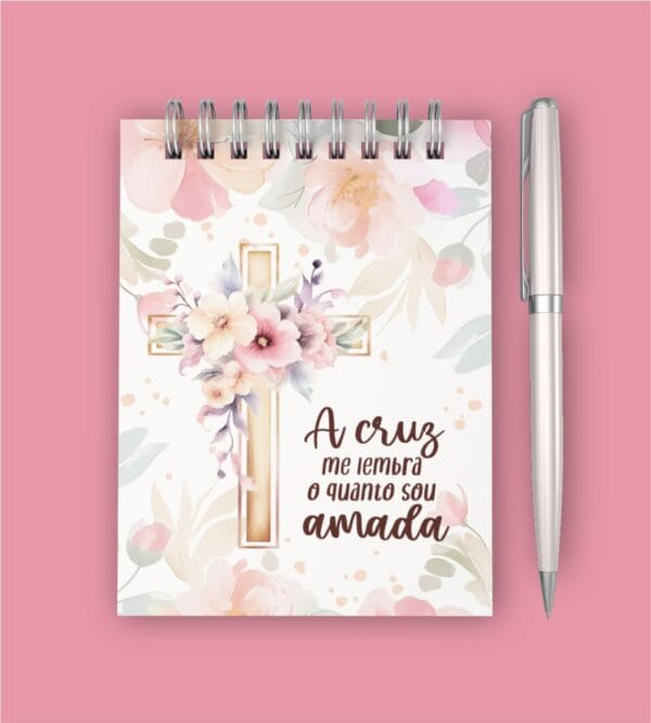 Planner Digital Devocional e Bloquinhos Forte & Corajosa