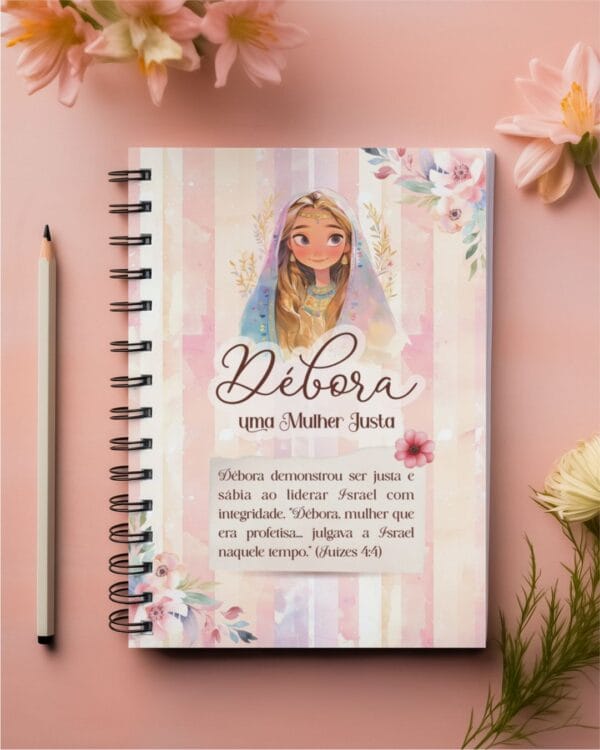 Planner Digital Devocional e Bloquinhos Forte & Corajosa