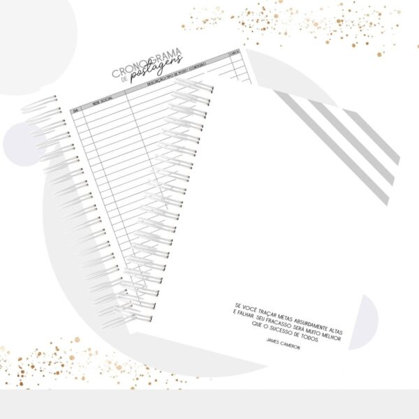 Planner Empreenda Masculino Permanente