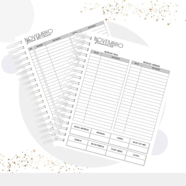 Planner Empreenda Masculino Permanente