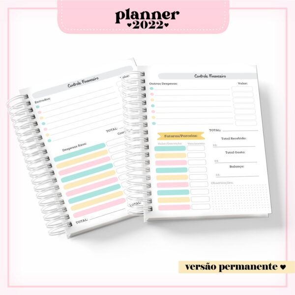 Planner Feminino Permanente 01