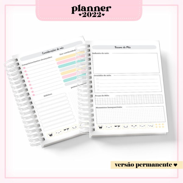 Planner Feminino Permanente 04