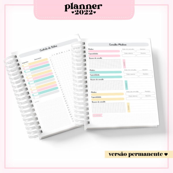 Planner Feminino Permanente 04