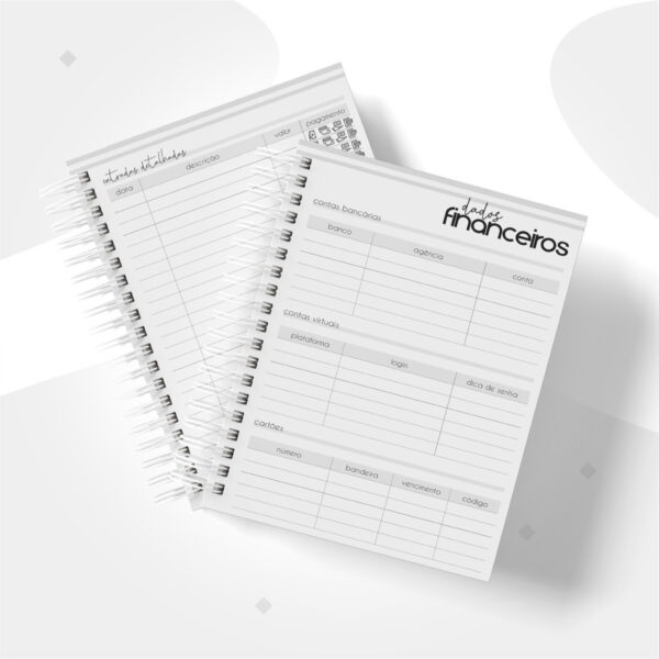 Planner Financeiro Empresas Masculino