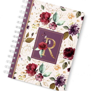 Planner Marsala com Monograma - Arquivo Digital 22 Planner Marsala com Monograma - Arquivo Digital