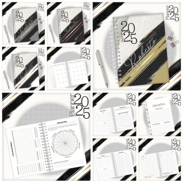 Planner Masculino 2025 5