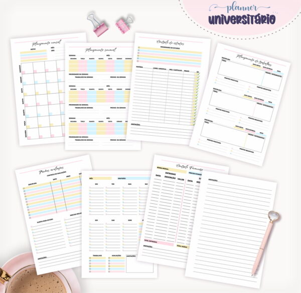 Planner Universitário Mod 04