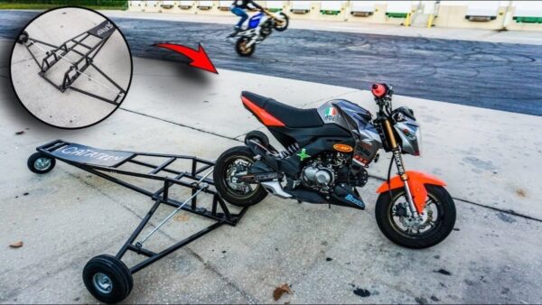 Projeto P/ Fabricação Máquina Carrinho De Empinar Moto Grau