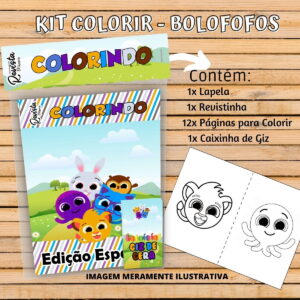 Revistinha Colorir Bolofofos - Arquivo Digital 11 Revistinha Colorir Bolofofos - Arquivo Digital