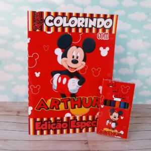 Revistinha Colorir Mickey