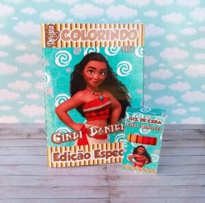 Revistinha Colorir Moana