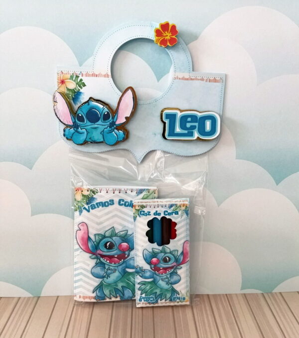 Revistinha Colorir Stitch