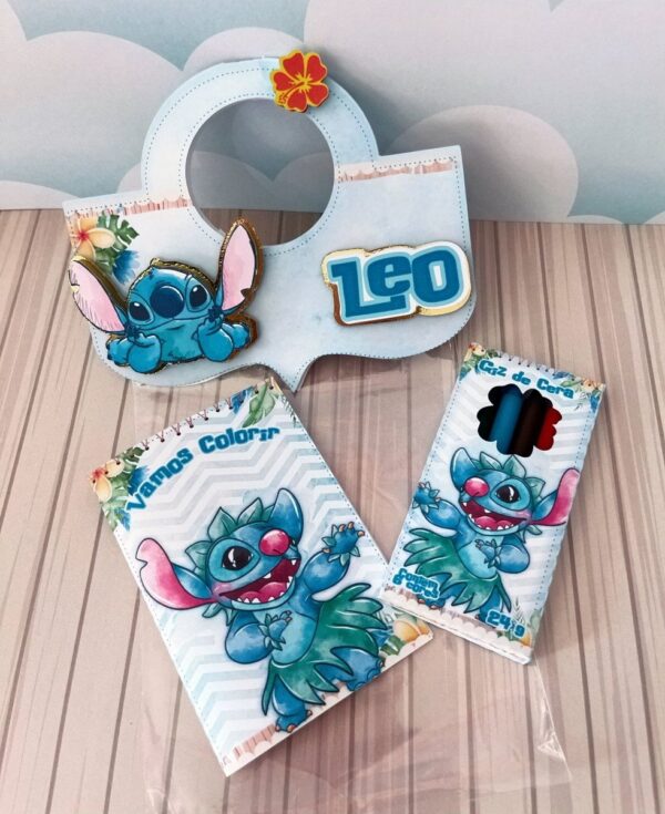 Revistinha Colorir Stitch