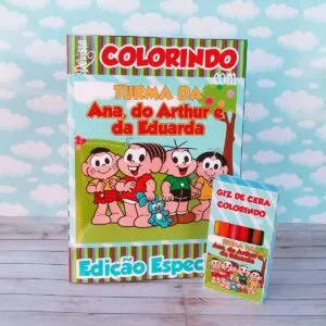 Revistinha Colorir Turma da Monica 5 Revistinha Colorir Turma da Monica